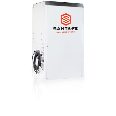 Santa Fe Stand Alone Dehumidifier, 110 Pint Per Day AHAM, MERV-13 Filtration, Ideal for Crawlspace & Basement 4029700